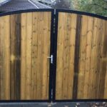 Sheeted Metal Gates